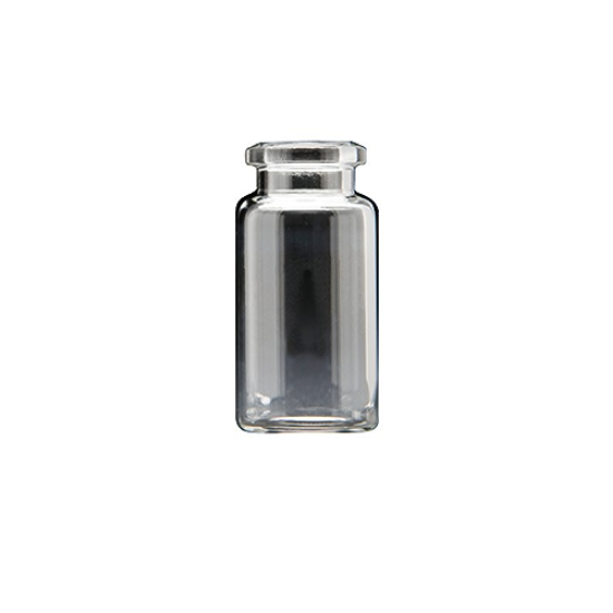 Picture of 10mL Clear Headspace Vial, 23x46mm, Flat Bottom, 20mm Flat Top Crimp 310020X-2346