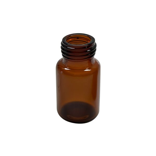 10mL Amber Beveled Bottom Headspace Vial, 23x46mm, 18mm Thread 31018R-2346A