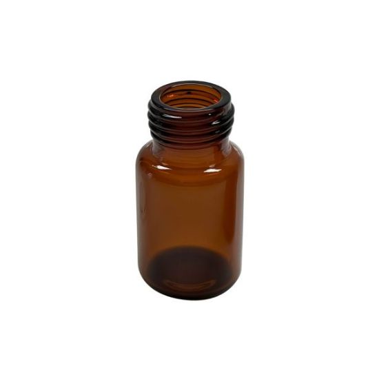 Picture of 10mL Amber Beveled Bottom Headspace Vial, 23x46mm, 18mm Thread 31018R-2346A