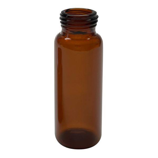 20mL Amber Beveled Bottom Headspace Vial, 23x75mm, 18mm Thread 32018R-2375A