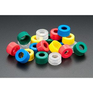 Picture of 9mm R.A.M.™ Orange, Ribbed Polypropylene Open Hole Cap, 5310-09FO