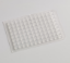 Picture of 384 Square Well Pre-Slit Clear Sealing Mat with Spray Coated PTFE/Premium Silicone, 976075SW-384