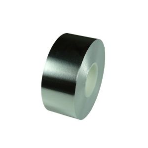 Picture of Pierceable aluminum foil with pressure-sensitive acrylic adhesive, Roll Stock, 80mm x 100m (3.15" x 328’), 3" Cores, ASFAF-80WR