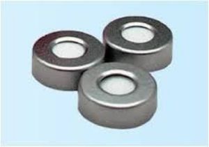 Picture of 20mm Crimp Top Aluminum seal PTFE/Silicone Septa , pk100, MSVC5150-20