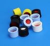 Picture of 13mm Black Screw top PP Cap with White PTFE/Red Sil septa, pk 100, MSVC806550-13