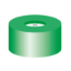 Picture of Snap ring closure, N 11, PE(hard),green, center hole Silicone white/PTFE blue, cross-slit , 702150