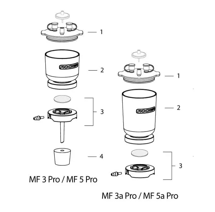 PPSU Support Base for  MF3a Pro/ MF5a Pro  200310-32-P