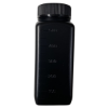 Picture of 500ml J Bottle Square Narrow Mouth Black 1570-03