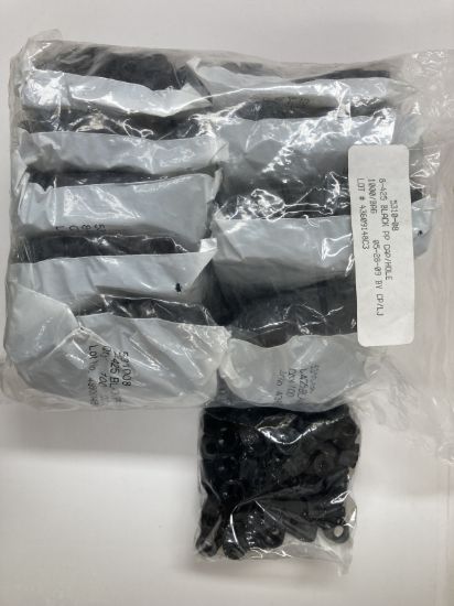 Picture of 8-425mm Black, Polypropylene Large Open Hole Cap with Flange 5310-08