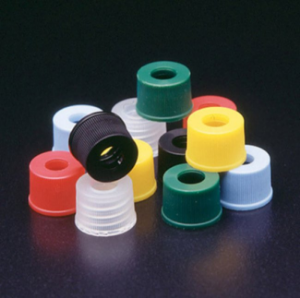 Picture of 8-425mm Green, Polypropylene Large Open Hole Cap with Flange 5310-08G