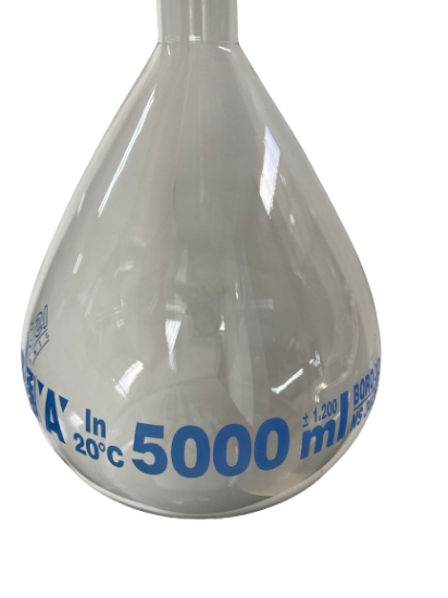 Picture of 5000ml volumetric flask Class A, MS GVF5L
