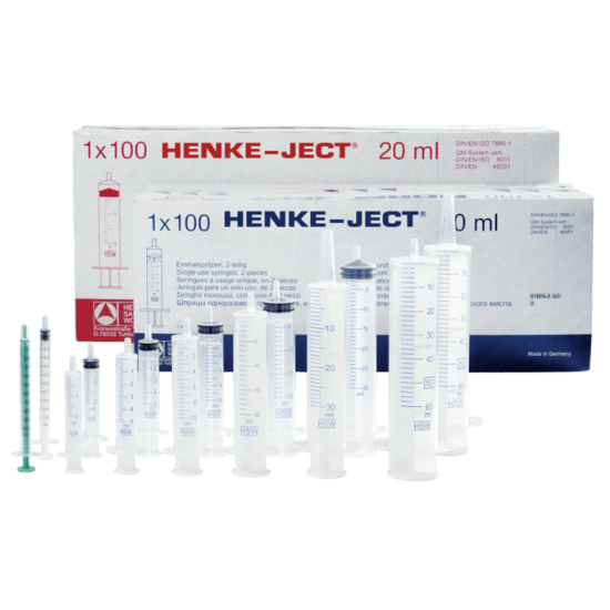 Picture of 2ml Luer slip eccentric, Sterile, 2 piece disposable syringe  MSS2P02LS