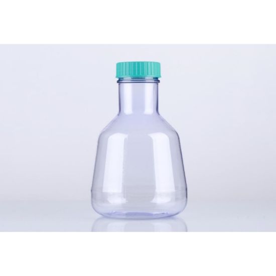 Picture of 3 Liter Erlenmeyer Flask, High Efficiency, PC, Vent Filter Cap, Sterile, 1/pk, 4/cs 786111