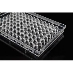 Picture of 96 Well Cell Culture Plate, U-bottom, TC, Sterile, 1/pk, 100/cs 701101