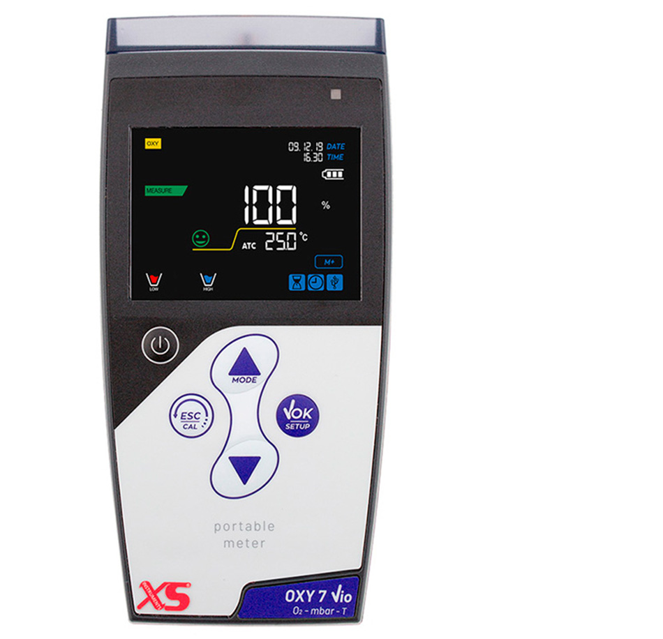 Oxy 7 Vio ECO only meter, without probe in carton box ECOpack 50110212