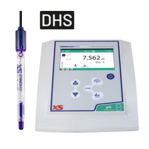 Picture of pH 8 PRO, kit BASIC with pH electrode XS STANDARD T BNC DHS.  Cable S7/BNC, temperature probe NT55 50101192