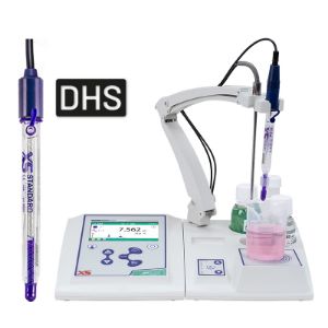 Picture of pH 80 PRO kit STIRRER with pH electrode XS STANDARD T BNC DHS, cable S7/BNC, temperature probe NT55, 50101392