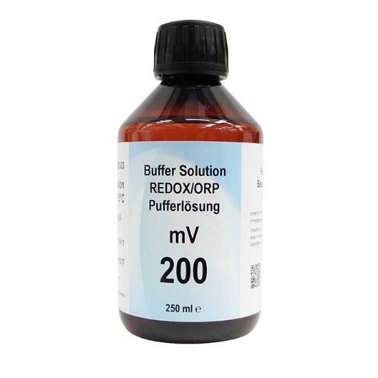 Picture of XS Redox/ORP 1x250 ml ,200 mV ± 5mV / 25°C with N.I.S.T certificate (dark bottle) 51100303