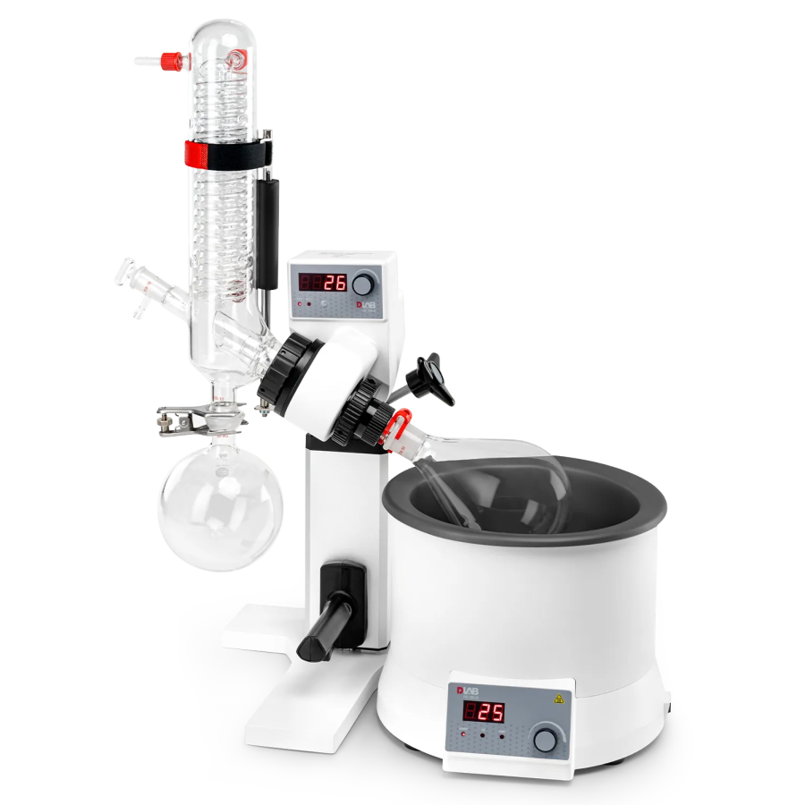 RE100-S 1200cm²package , Rotary Evaporator,glassware vertical + 18202410 condenser+heating bath 18101888 6030120211+18202410