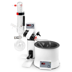 Picture of RE100-S 1200cm²package , Rotary Evaporator,glassware vertical + 18202410 condenser+heating bath 18101888 6030120211+18202410