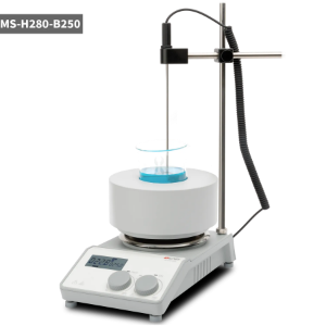 Picture of MS-H280-B250 LCD Digital Magnetic Stirrer with Electric Heating Mantle(250ml flat bottom beakers), 8017393100