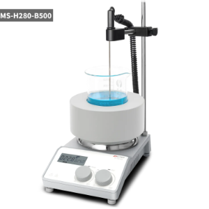 Picture of MS-H280-B500 LCD Digital Magnetic Stirrer with Electric Heating Mantle(500ml flat bottom beakers), 8017413100