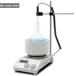 Picture of MS-H280-F500 LCD Digital Magnetic Stirrer with Electric Heating Mantle (500ml round bottom flask), 8017403100