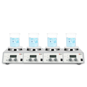 Picture of MS-H340-S4, 4-Channel LCD Digital Hotplate Magnetic Stirrer, 8030271110