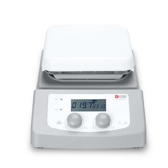 Picture of MS-H380-Pro package 2:Hotplate Magnetic Stirrer (380°C) & PT1000A& Support clamp,  8130261115+18900148