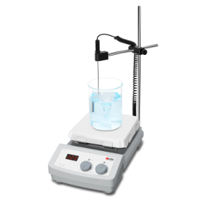 Picture of MS7-H550-S package 2:  Hotplate Magnetic Stirrer (550°C) & PT1000A & Support clamp, 8130122211+18900017