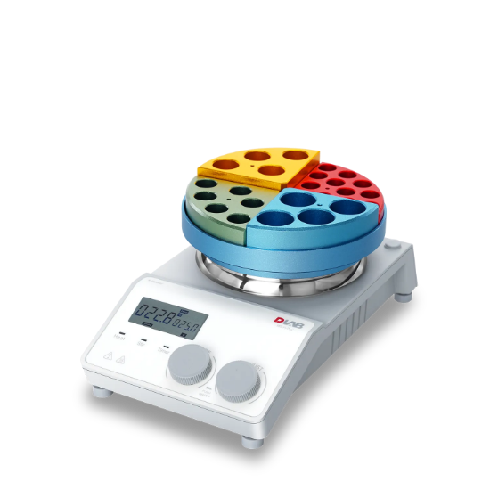 Picture of MS-H-ProT package 2: Hotplate Magnetic Stirrer (340°C) & PT1000A & Support Clamp, 8130231110+18901706
