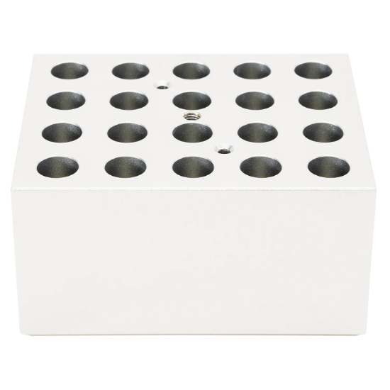 Picture of Heating block, used for 2mL tubes, 20 holes , Accessories of Dry Bath HB105-S1/S2&HB150-S1/S2, 18900462