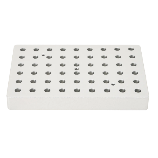 Picture of Heating block, used for 0.2mL tubes, 54 holes (thin),Accessories of Dry BathHB120-S,  18900274