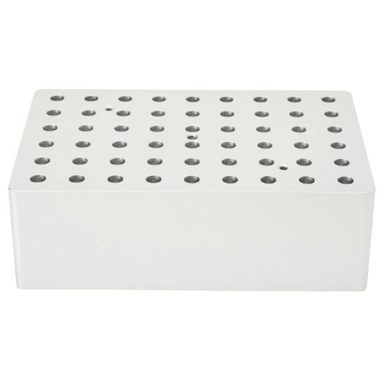 Picture of Heating block, used for 0.2mL tubes, 54 holes, Accessories of Dry BathHB120-S,  18900218