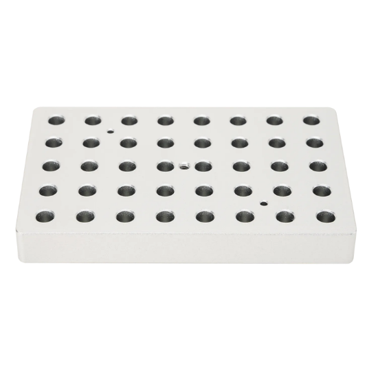 Picture of Heating block, used for 0.5mL tubes, 40 holes (thin), Accessories of Dry BathHB120-S, 18900275
