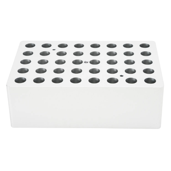 Picture of Heating block, used for 1.5mL tubes, 40 holes, Accessories of Dry BathHB120-S,  18900253