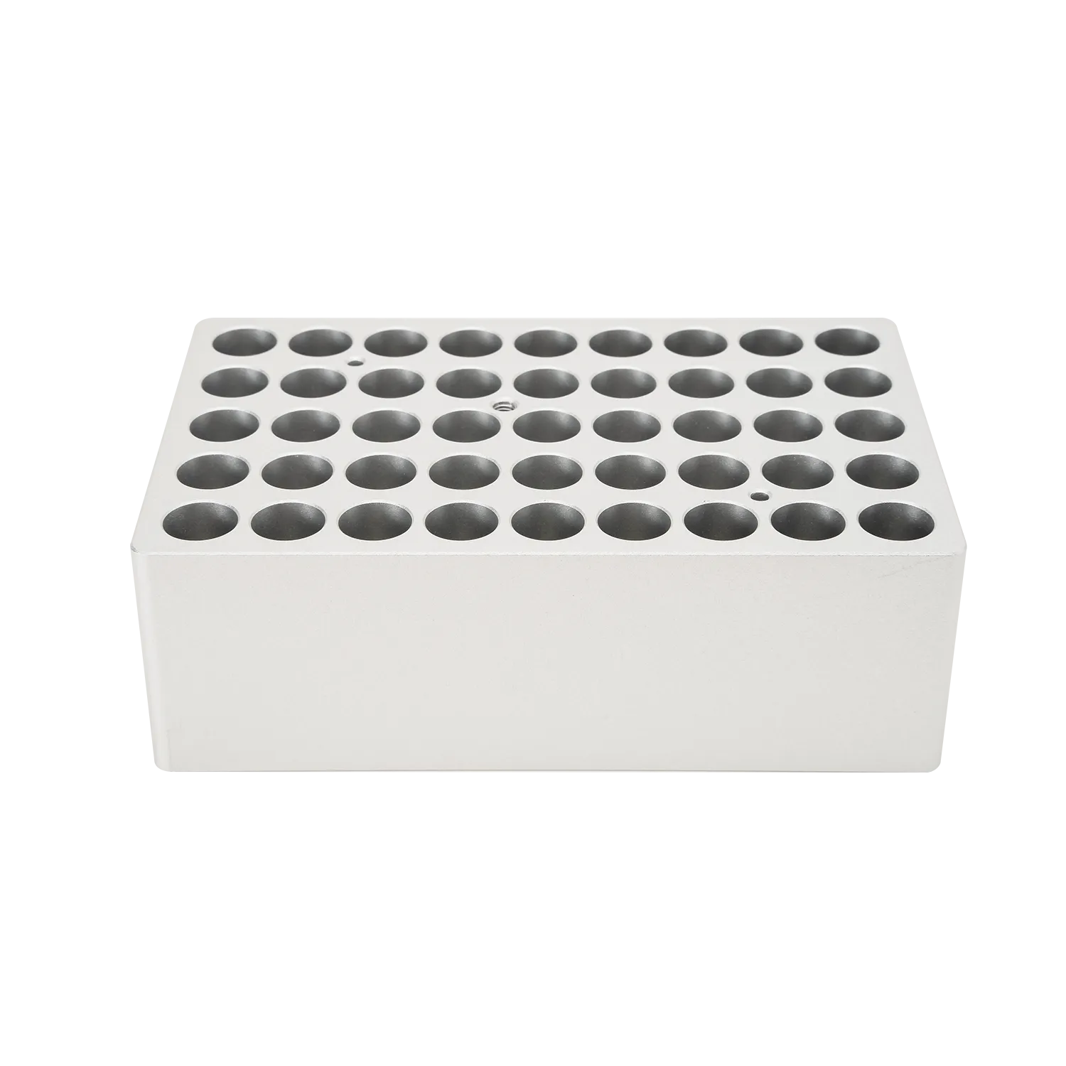 Heating block, used for 5mL blood collection tube, 45 holes , Accessories of Dry BathHB120-S, 18900546