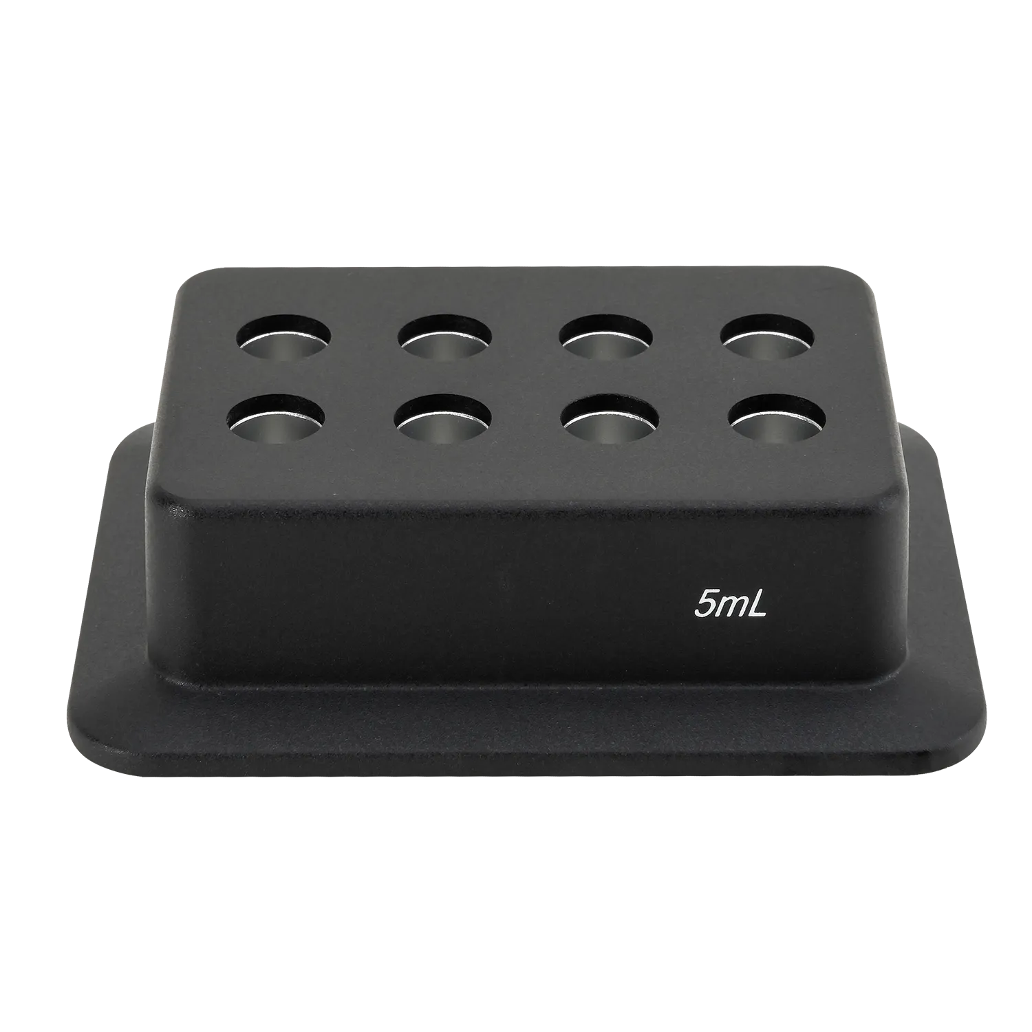 Magnetic Block types, Black,Heating block, used for 5mL tubes, 8 holes, Accessories of Thermo Mix  18900404