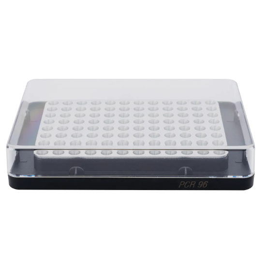 Picture of Magnetic Block types, Black, Heating block, used for 0.2ml/96 well PCR plate, Accessories of Thermo Mix, 18900420