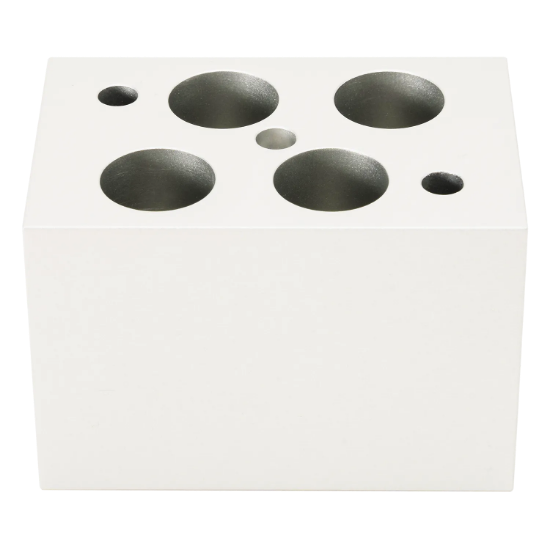 Picture of Heating block, used for 15mL tubes, 4 holes, Accessories of Mini dry bath 18900426