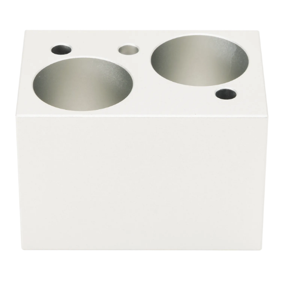 Picture of Heating block, used for 50ml tubes, 2 holes, Accessories of Mini dry bath 18900427