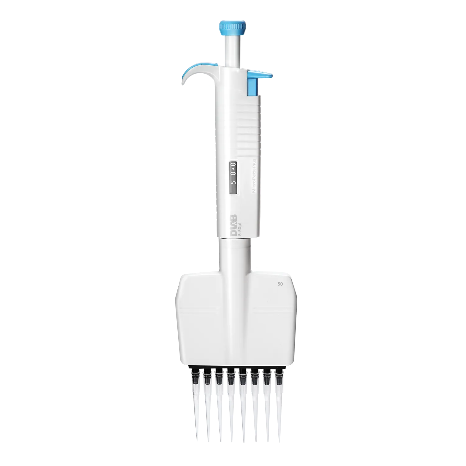 MicroPette Plus Multi-channel, Eight-channel Adjustable Volume,Volume 5-50μl, 7030303006