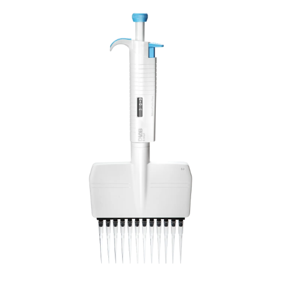 Picture of MicroPette Plus Multi-channel, Twelve-channel Adjustable Volume,Volume 5-50μl  , 7030304006
