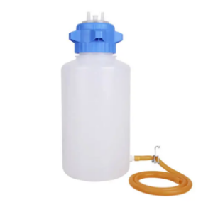 Picture of Heavy Duty PP Waste Bottle 4000ml with draining, Overflow Protection, autoclavable  197200-48