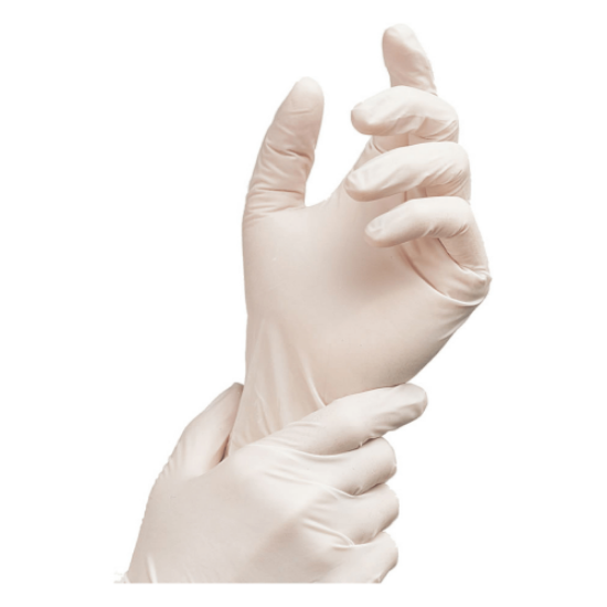 Picture of Latex Gloves Large L322PF-L-NS(10), box of 100 x10