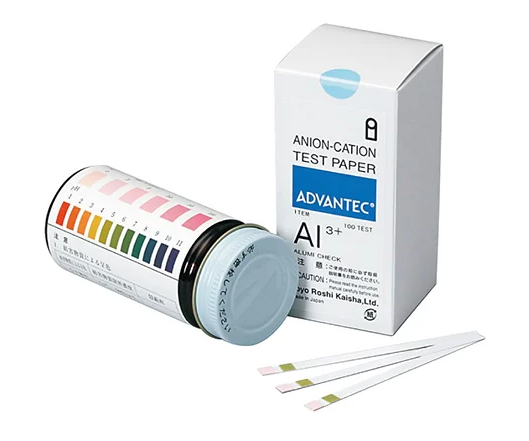  Ion Test Paper ALUMI CHECK, 100 STICKS/BOTTLE, ALUMI CHECK
