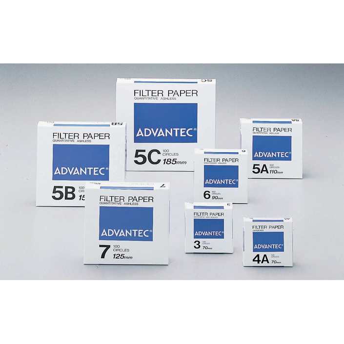 No.5A 125mm Quantitative Filter Paper, Box100