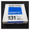 Picture of No.131 125mm W/C/H 25mm Qualitative Filter Papers , Box 100
