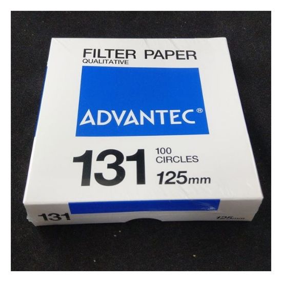 Picture of No.131 125mm W/C/H 25mm Qualitative Filter Papers , Box 100