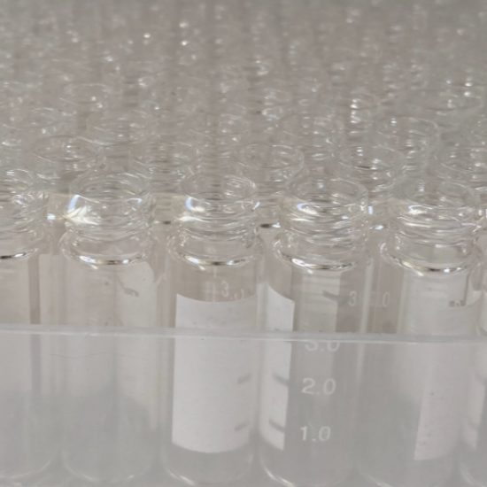 MicroAnalytix - New Zealand-4.0mL Clear Vial, 15x45mm, with White ...